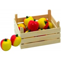 Ξύλινο καφασάκι φρούτων με μήλα 51665 Goki