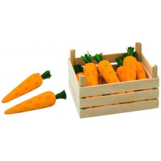 Ξύλινο καφασάκι λαχανικών με καρότα 51677 Goki