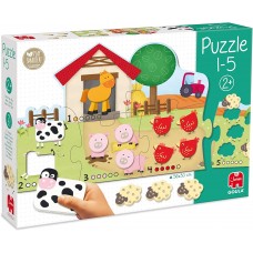Goula Παζλ 1-5 6pcs 53438 