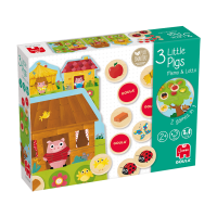 Επιτραπέζιο 3 Little Pigs Memo & Loto 59455 Goula Επιτραπέζιο 3 Little Pigs Memo & Loto 59455 Goula