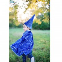 Παιδική Κάπα Μπλε με καπέλο Μάγος 3-6χρ 61083 Great Pretenders 