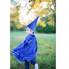 Παιδική Κάπα Μπλε με καπέλο Μάγος 3-6χρ 61083 Great Pretenders 