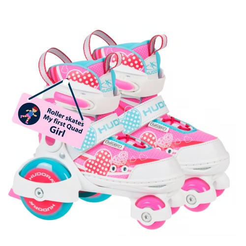 Roller skate My First Quad Girl size 26-29 22042 Hudora