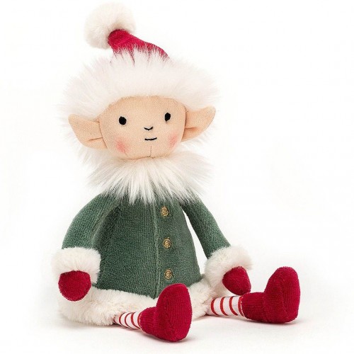 Jellycat Λούτρινο Ξωτικό Leffy Elf 23cm LEF6E 