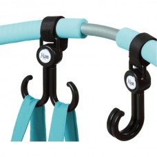 Kiokids Γαντζάκια Καροτσιού 2 τμχ. Περιστροφή 360° 1540