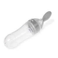 Τροφοδότης Πολτοποιημένης Τροφής 90ml Γκρι 33475 Kiokids Τροφοδότης Πολτοποιημένης Τροφής 90ml Γκρι 33475 Kiokids