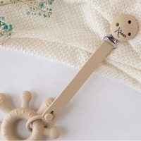 Αλυσίδα Πιπίλας Σιλικόνης Μπεζ 4219 Kiokids Αλυσίδα Πιπίλας Σιλικόνης Μπεζ 4219 Kiokids