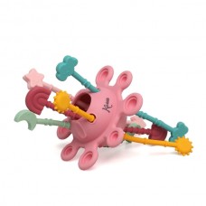 Μασητικό Οδοντοφυΐας Planet Σιλικόνης Ροζ 6593 Kiokids