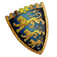 Liontouch Ασπίδα Ιπποτών Triple Lions Bleu 29116 Liontouch Ασπίδα Ιπποτών Triple Lions Bleu 29116