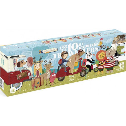 Londji 10 Παζλ Travellers 55pcs PZ004 Londji 10 Παζλ Travellers 55pcs PZ004