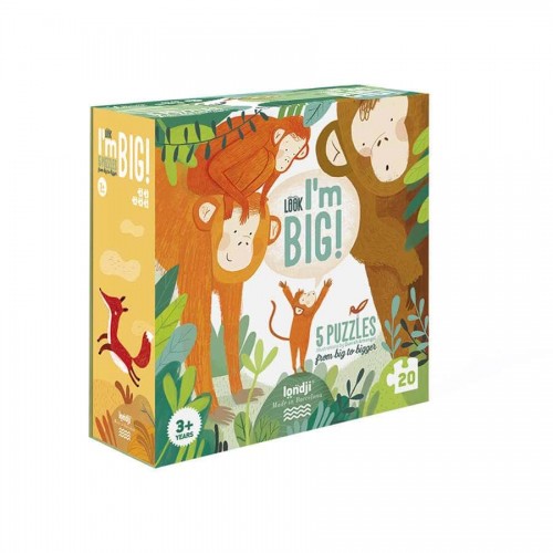 Londji Κοίτα! Είμαι μεγάλος Παζλ 20τεμ PZ007 Londji Κοίτα! Είμαι μεγάλος Παζλ 20τεμ PZ007