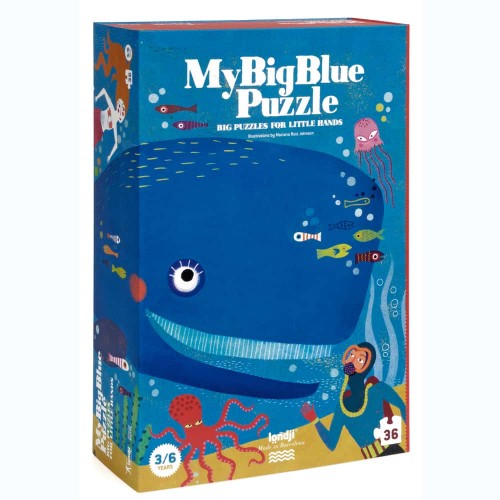 My Big Blue Παζλ 36τεμ Londji PZ335