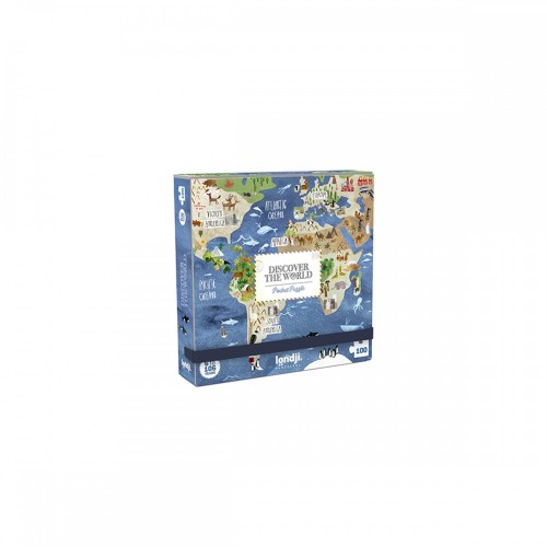 Londji Παζλ Discover The Worlds 100pcs PZ555