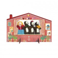 Londji Σετ 4 Δαχτυλόκουκλες Χρυσομαλλούσα TT027