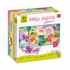 Ludattica Baby Puzzle Διπλής Όψεως Μονόκεροι 32pcs 21849