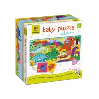 Ludattica Baby Puzzle Διπλής Όψεως Δεινόσαυροι 32pcs 22662