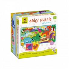 Ludattica Baby Puzzle Διπλής Όψεως Δεινόσαυροι 32pcs 22662