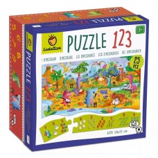 Ludattica Puzzle 123 Δεινόσαυροι 25pcs 23874 