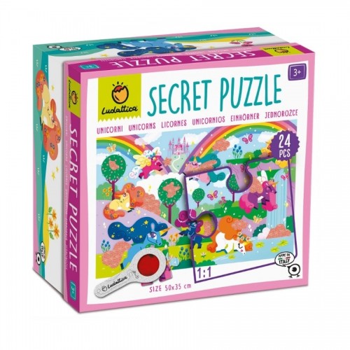 Ludattica Secret Puzzle Unicorns 24pcs 24147