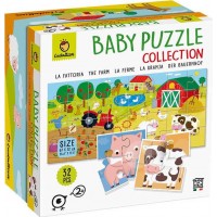 Ludattica Baby Puzzle Διπλής Όψεως Φάρμα 32pcs 20514