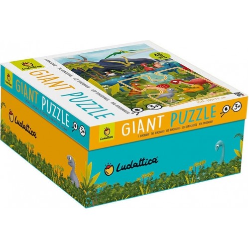 Ludattica Giant Puzzle Δεινόσαυροι 48pcs 20927