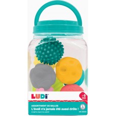 Ludi Σετ  Αισθητήριες Μπάλες 8 τμχ 30055