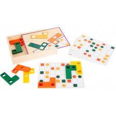 Geometric Shapes Wooden Learning Puzzle 11728 Legler