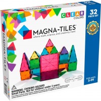 Μαγνητικό Παιχνίδι 32pcs Clear Colors 02132 Magna Tiles Μαγνητικό Παιχνίδι 32pcs Clear Colors 02132 Magna Tiles