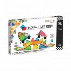 Magna Tiles Μαγνητικό Παιχνίδι Κατασκευών Frost Colors Grand Prix 50τεμ 15850