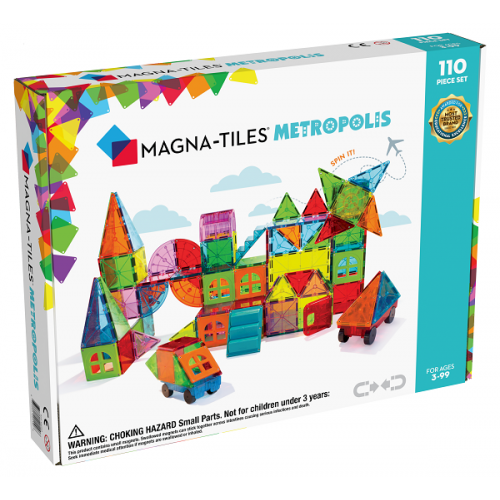 Magna Tiles Μαγνητικά πλακίδια Metropolis 110 pcs 20110