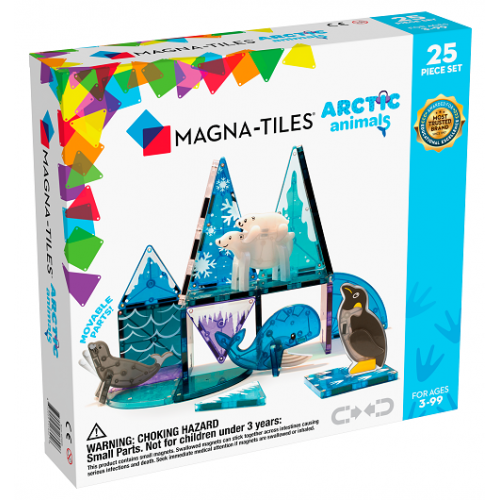 Magna Tiles Μαγνητικές κατασκευές Arctic Animals 25pcs 21125