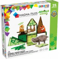 Magna Tiles Μαγνητικό Παιχνίδι Κατασκευών Jungle Animals 25 τεμ 21225  