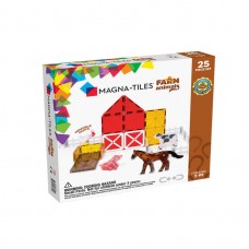 Magna Tiles Μαγνητικό Παιχνίδι Κατασκευών Farm Animals 25 κομμάτια 22125