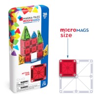 Μαγνητικό Παιχνίδι 26pcs microMAGS Travel Set 244026 Magna Tiles