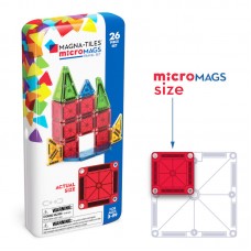 Μαγνητικό Παιχνίδι 26pcs microMAGS Travel Set 244026 Magna Tiles