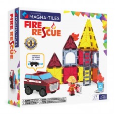 Μαγνητικό Παιχνίδι 27pcs Fire Rescue 252027FR Magna Tiles 