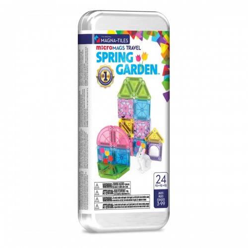 Μαγνητικό Παιχνίδι 24pcs microMAGS Travel Set Spring Garden 244026 Magna Tiles Μαγνητικό Παιχνίδι 24pcs microMAGS Travel Set Spring Garden 244026 Magna Tiles