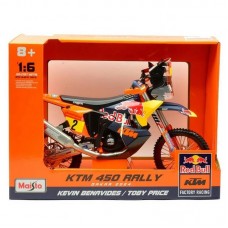 Maisto 1:6 Μηχανή Red Bull KTM 450 Rally Dakar 2024 32246   