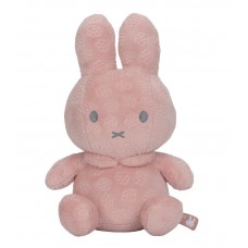 Miffy Λούτρινο Κουνελάκι Αγκαλιάς 20εκ. Bελουτέ Ροζ Flowers 3885