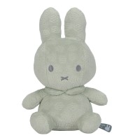 Miffy Λούτρινο Κουνελάκι Αγκαλιάς 20εκ. Bελουτέ Πράσινο Flowers 3886