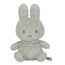 Miffy Λούτρινο Κουνελάκι Αγκαλιάς 20εκ. Bελουτέ Πράσινο Flowers 3886