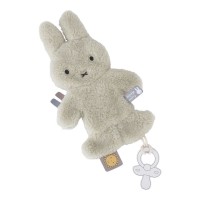 Miffy Fluffy Πανάκι παρηγοριάς με κλιπ πιπίλας Mint 3901