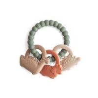 Κρίκος με Μασητικά Παιχνιδάκια Dino 101322 Mushie Κρίκος με Μασητικά Παιχνιδάκια Dino 101322 Mushie
