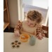 Μασητικό Οδοντοφυΐας Flower Press Toy 2830475 Mushie Μασητικό Οδοντοφυΐας Flower Press Toy 2830475 Mushie