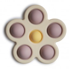 Μασητικό Οδοντοφυΐας Flower Press Toy Soft Lilac 2830476 Mushie
