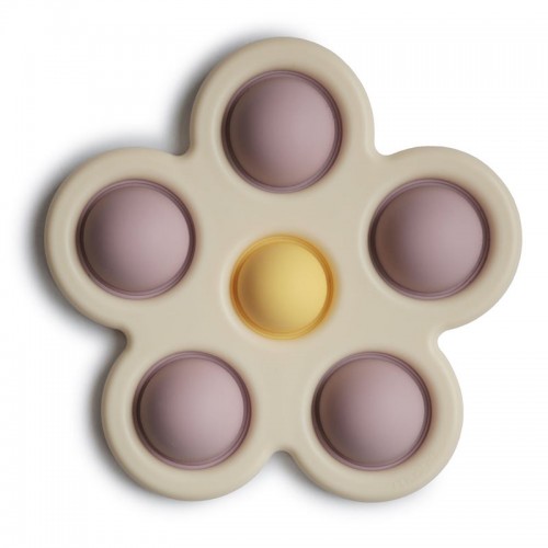 Μασητικό Οδοντοφυΐας Flower Press Toy Soft Lilac 2830476 Mushie Μασητικό Οδοντοφυΐας Flower Press Toy Soft Lilac 2830476 Mushie