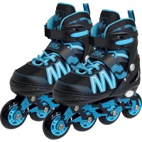 Roller Inliner black/blue ABEC7 Νο 31-34 73426847 New Sports