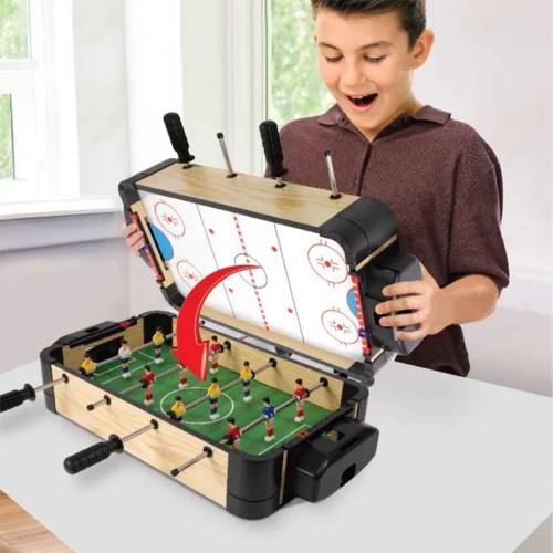 Επιτραπέζιο Ποδοσφαιράκι & Air Hockey 2 σε 1 025.8127