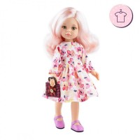 Σετ Ρούχα Κούκλας Rosa 32εκ. 54468 Paola Reina Σετ Ρούχα Κούκλας Rosa 32εκ. 54468 Paola Reina
