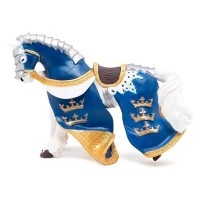 Papo Φιγούρα Blue King Arthur's horse 39952 Papo Φιγούρα Blue King Arthur's horse 39952